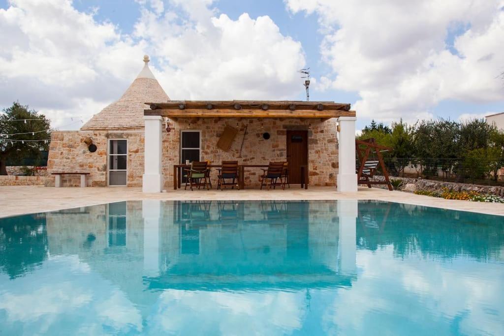 Trullo Oasi Santo Stefano - Private Pool Villa Castellana Grotte Exterior foto