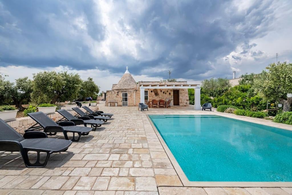 Trullo Oasi Santo Stefano - Private Pool Villa Castellana Grotte Exterior foto
